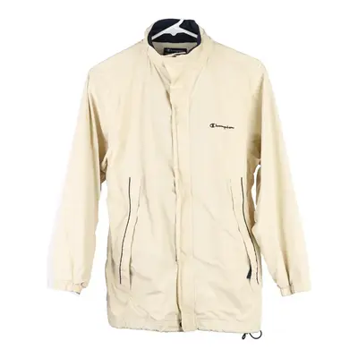 Age 11-12 Champion Jacket - Medium Cream Polyester