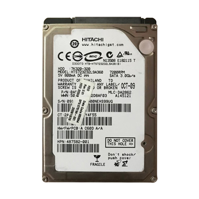 575194-001 HP 320GB 7200RPM SATA 3Gb/s 2.5-Inch Hard Drive