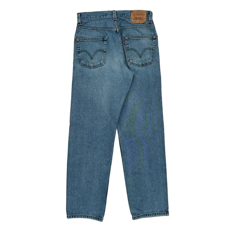 550 Levis Jeans - 30W 31L Blue Cotton