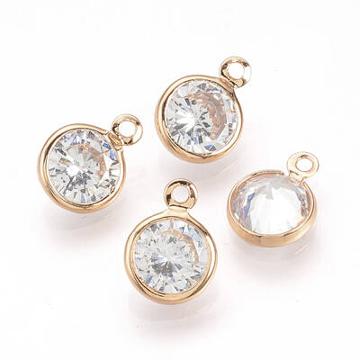 Cubic Zirconia Charms