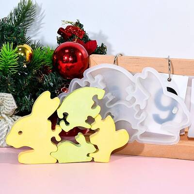 Easter Rabbit DIY Silicone Molds