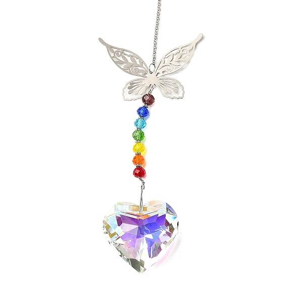 Alloy Butterfly Hanging Ornaments