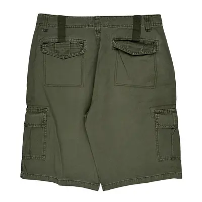 Urban Supply Cargo Shorts - 34W 11L Khaki Cotton | Size: 34″ waist