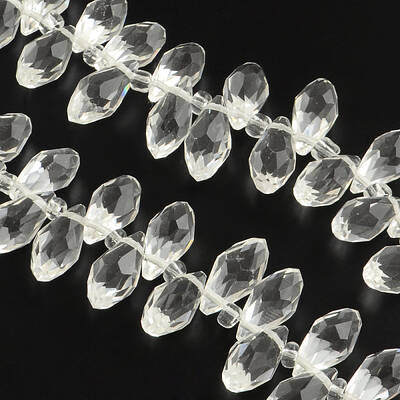 Faceted Teardrop