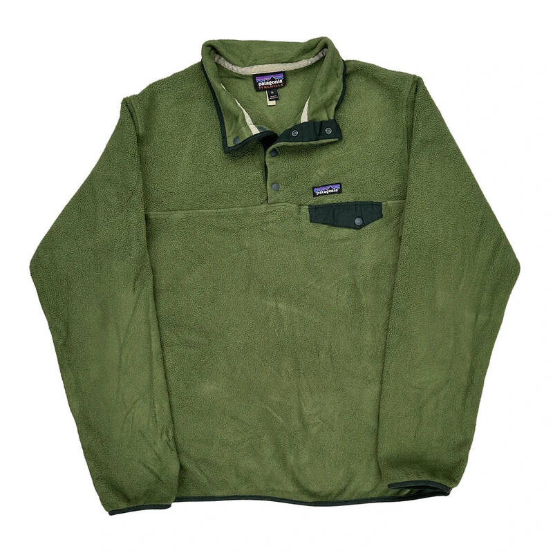 Synchilla Patagonia Fleece - XL Khaki Polyester