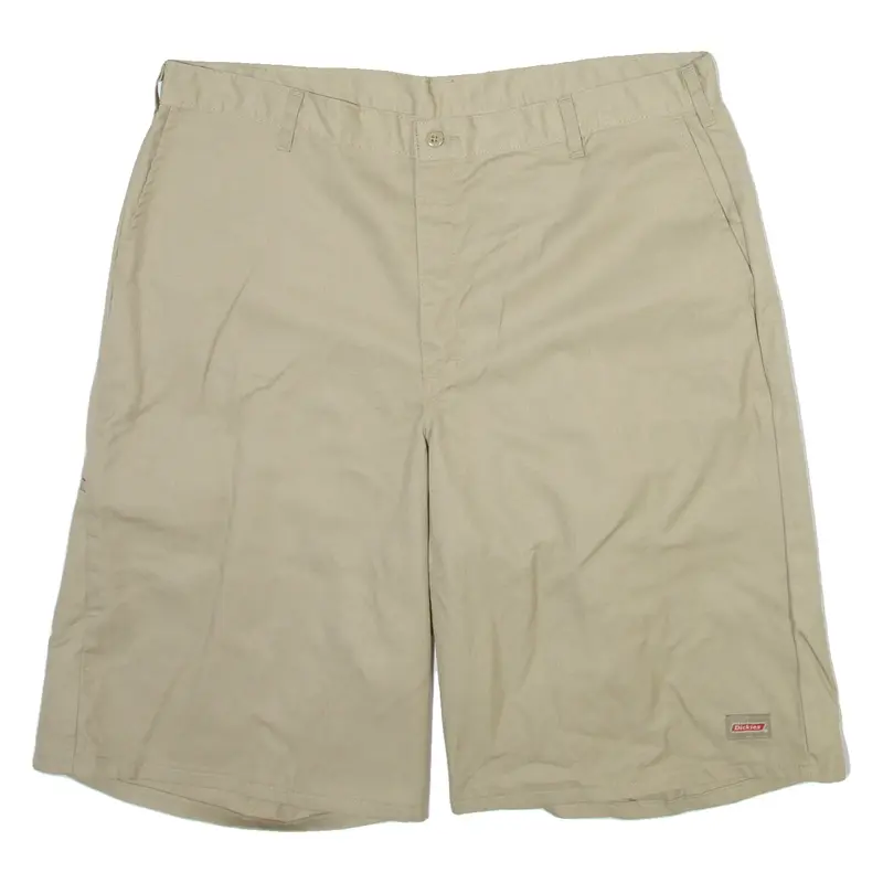 DICKIES Mens Workwear Shorts Beige XL W40