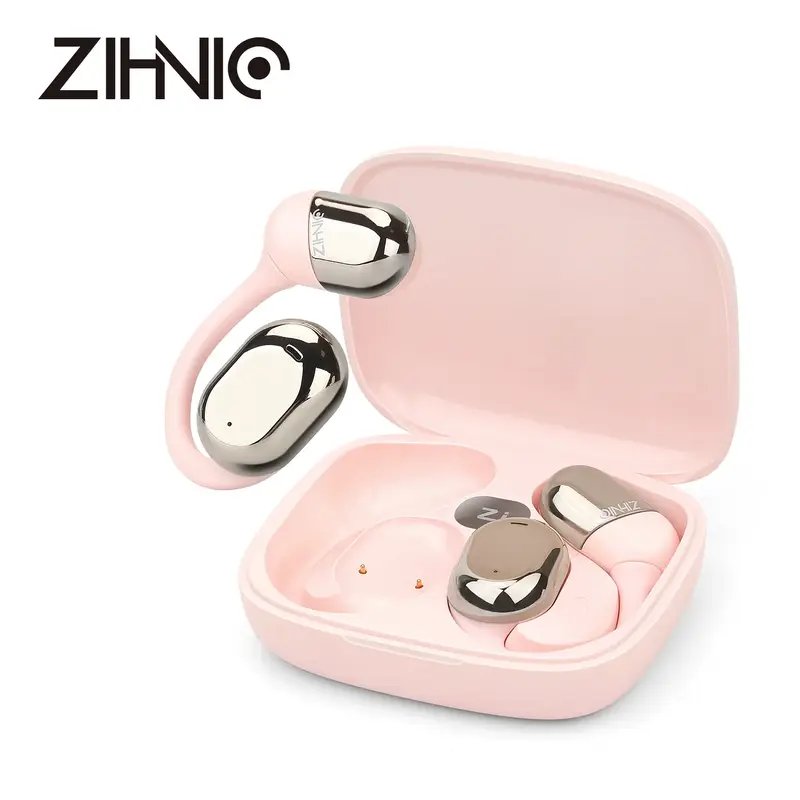 ZIHNIC ZN-S05 Open-Ear Headphone Bluetooth V5.4 Earphones  Fashionable Earbuds IPX5 WATER PROOF Wireless Gaming Headphones HI...