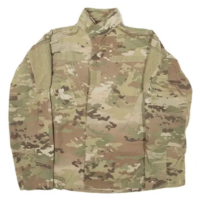 PUERTO RICO APPAREL US Army Military USA Jacket Green Camouflage Mens S