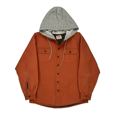 Wrangler Jacket - Medium Brown Cotton Blend