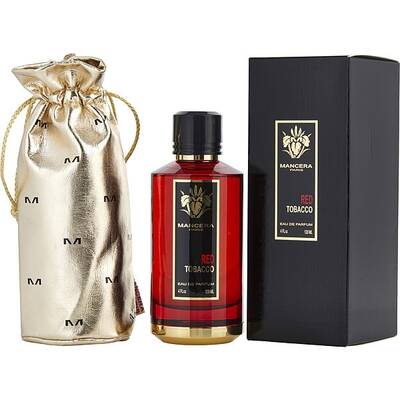 Mancera Red Tobacco Perfume for Unisex - Eau de Parfum Spray 4.0 oz