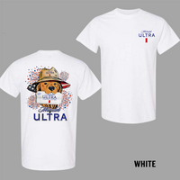 Michelob Ultra Golden Retriever 4th of July T-Shirt, Dog 4th Of July Shirt, Dog Independence Day Shirt, Michelob Ultra Shirt ...