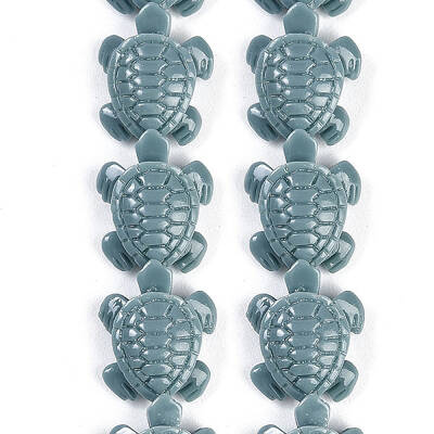 Synthetic Coral Carved Beads Strands