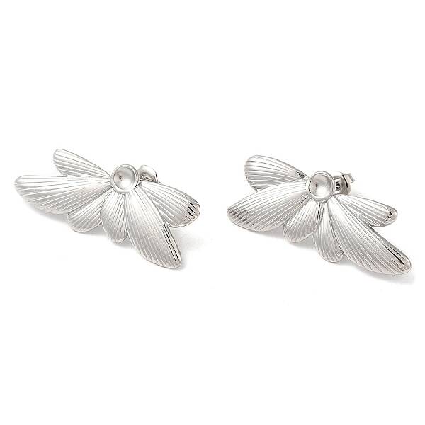 Non-Tarnish 304 Stainless Steel Stud Earrings