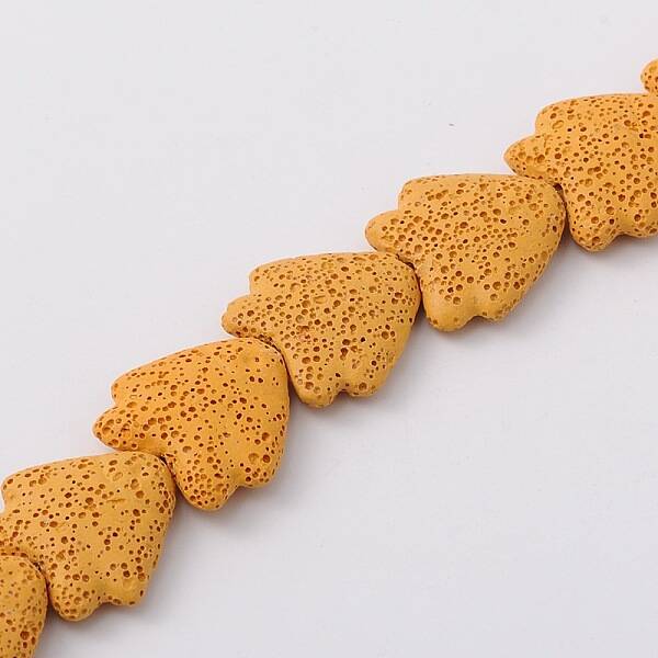 Tropical Fish Synthetic Lava Rock Beads Strands