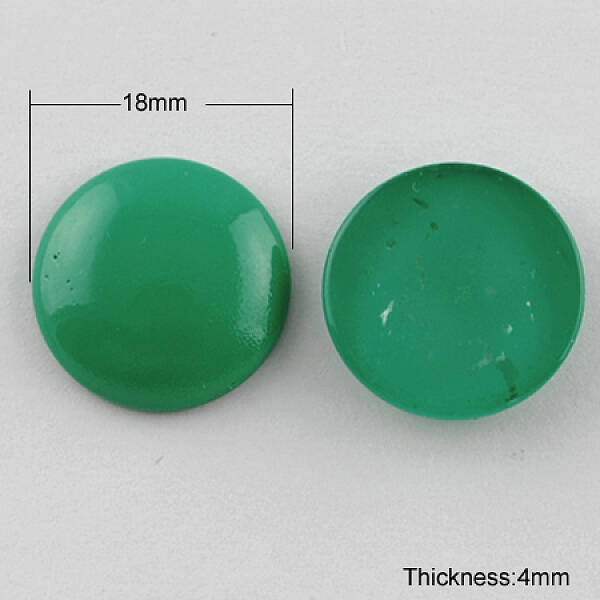 Painted Glass Cabochons