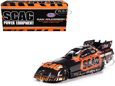 Ford Mustang NHRA Funny Car Dan Wilkerson SCAG Power Equipment (2024) Limited Edition 1/24 Diecast Model by Auto World