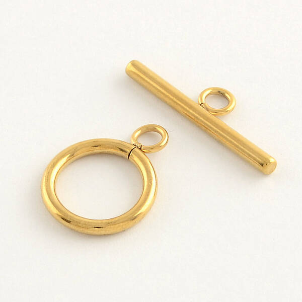 304 Stainless Steel Ring Toggle Clasps