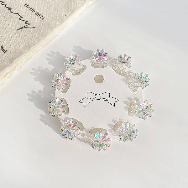 Mini Plastic Claw Hair Clips