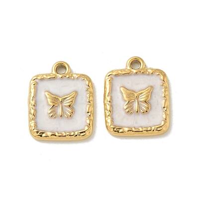 304 Stainless Steel Enamel Pendants