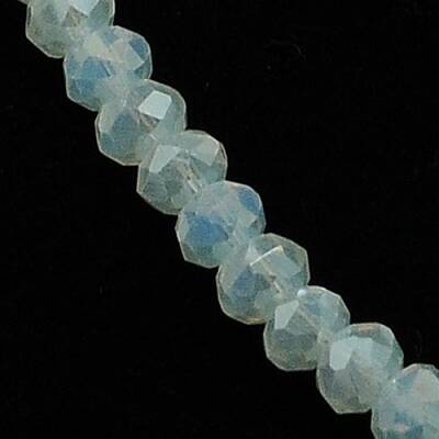 Crystal Glass Rondelle Beads Strands