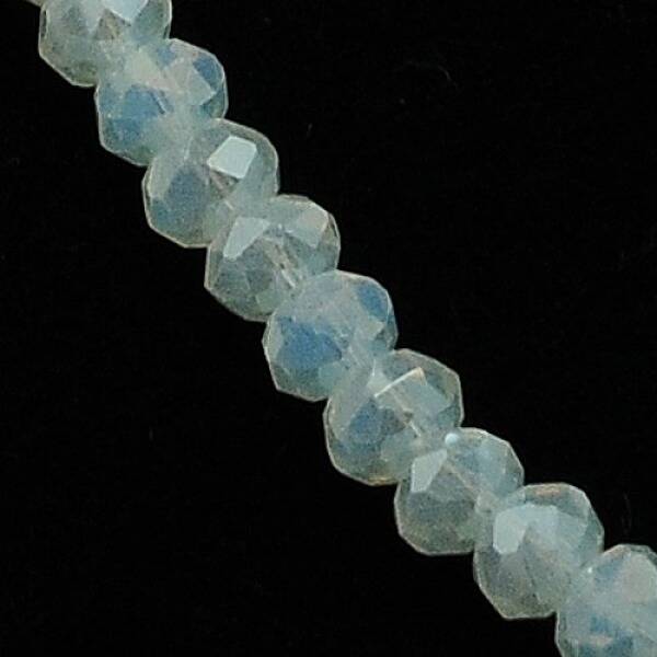 Crystal Glass Rondelle Beads Strands