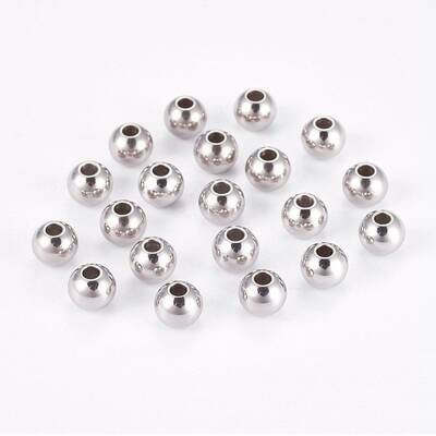 Tarnish Resistant 202 Stainless Steel Rondelle Spacer Beads