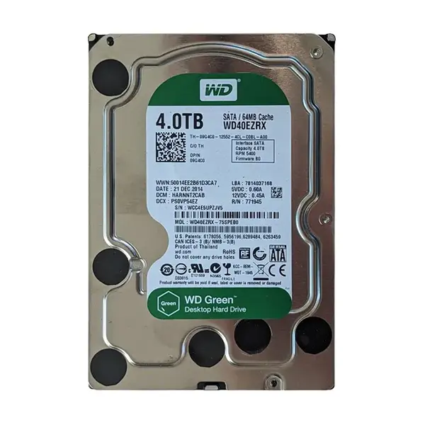 9G4C0 Dell 4TB 6Gb/s SATA 5400 3.5-inch 64MB Hard Drive