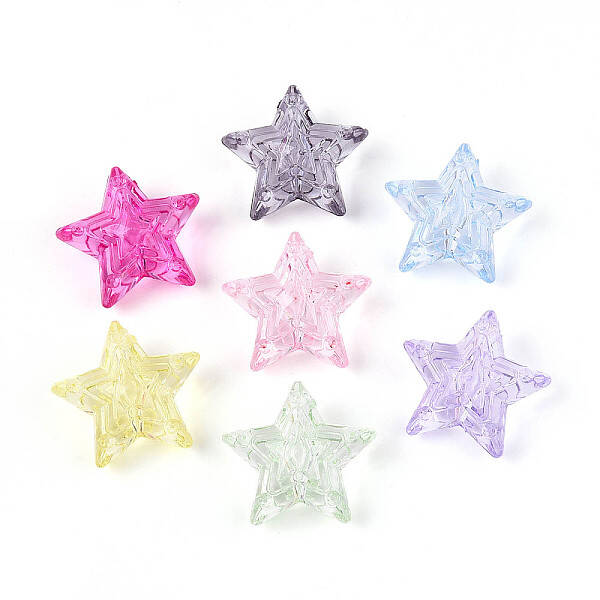 Transparent Acrylic Beads
