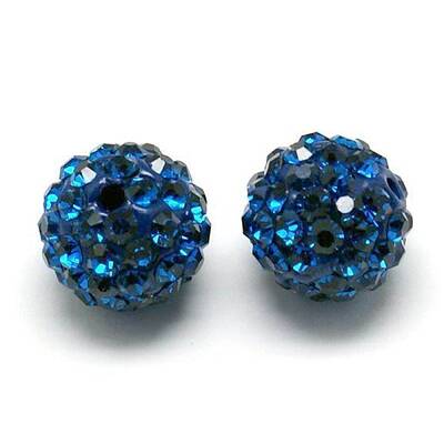 Pave Disco Ball Beads