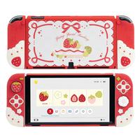 GeekShare Protective Case for Switch / OLED Slim Cover Console Accessories Compatible with Nintendo Switch Separable Soft Sil...