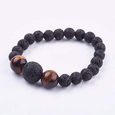 Natural Tiger Eye Stretch Bracelets
