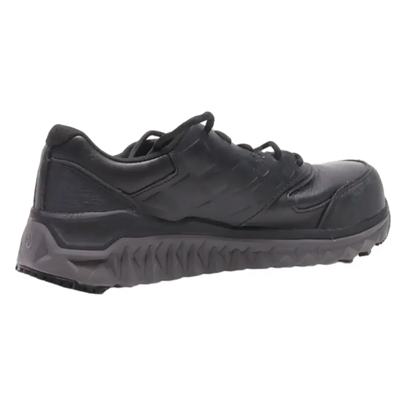 SHOES FOR CREWS Safety Shoes Black Leather Mens UK 6