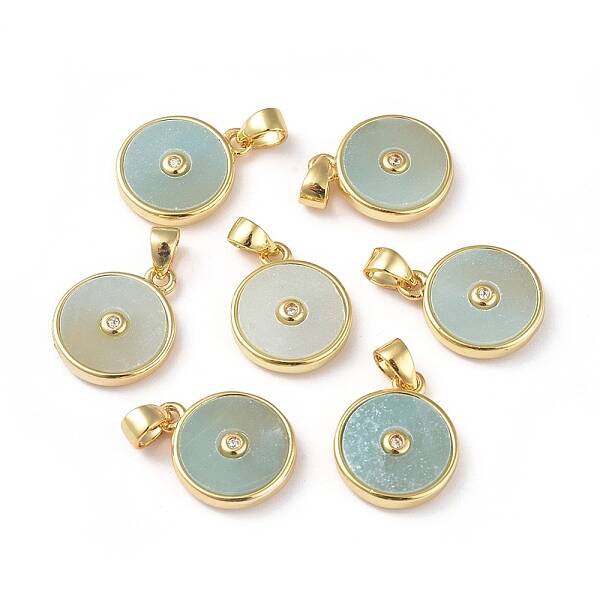 Natural Amazonite Charms