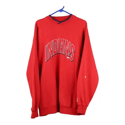 Cleveland Guardians Starter MLB Sweatshirt - XL Red Cotton Blend