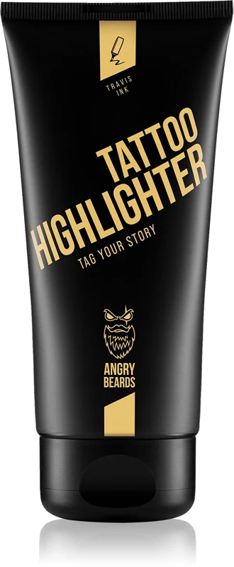 Angry Beards Travis Ink Tattoo Illuminating Cream Treatment for Tattoos 75ml