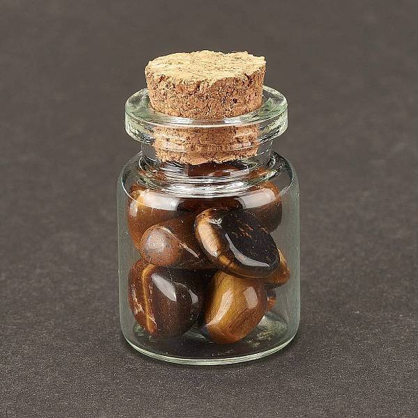 Transparent Glass Wishing Bottle Decoration