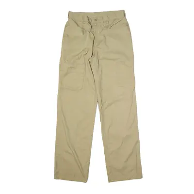 DICKIES Workwear Utility Trousers Beige Regular Straight Womens W30 L32