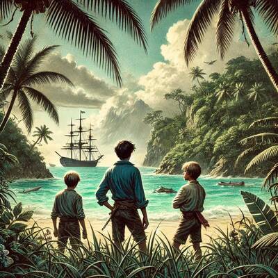 The Coral Island by Robert Michael Ballantyne AUDIOBOOK