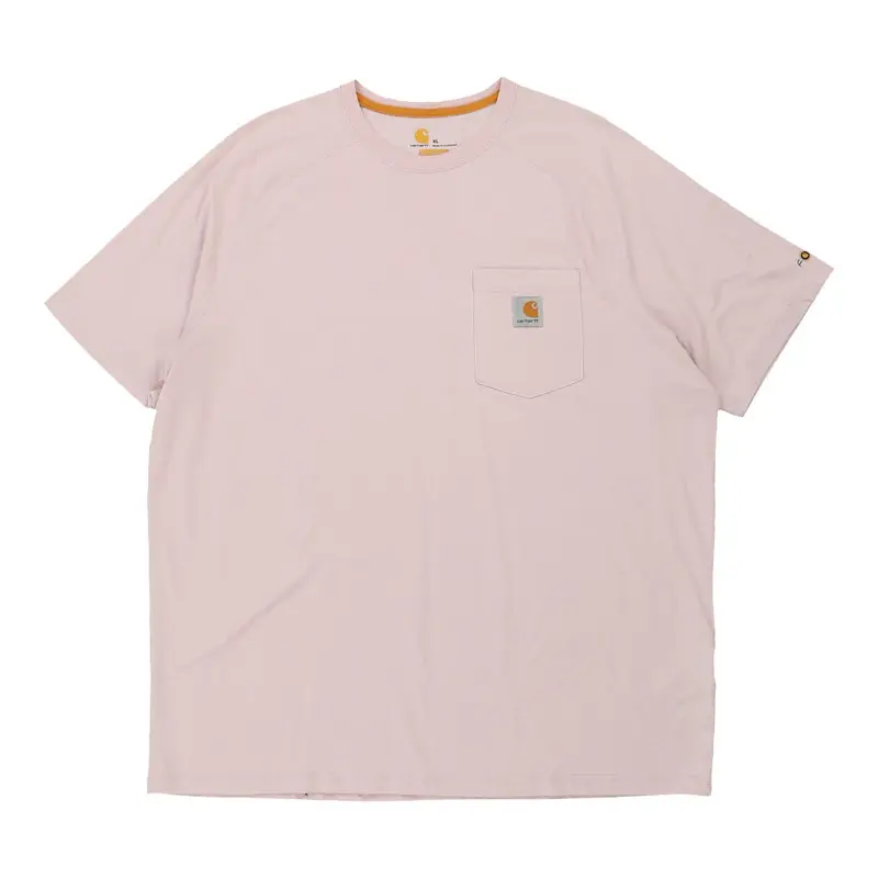 Carhartt T-Shirt - XL Pink Cotton
