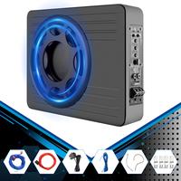 Litillbuly 10 Inch 800W Car Subwoofer,Slim Under Seat Car Subwoofer Powered, High/Low Level Input, Car/Truck Car Audio Subwoo...