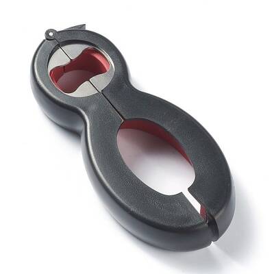 304 Stainless Steel 6-in-1 Multi-Function Can Opener