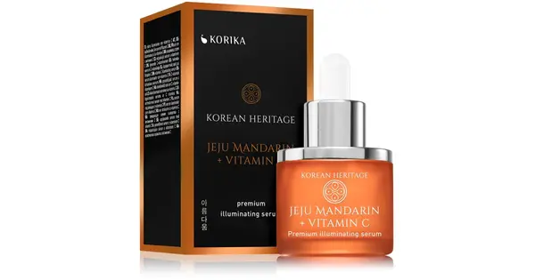 KORIKA Korean Heritage Jeju Mandarin + Vitamin C Premium Face Serum (Brightening) 30ml