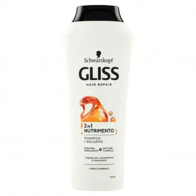 Gliss Hair Repair 2In1 Nourishment Shampoo + Conditioner 250 Ml