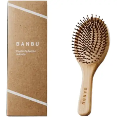 Banbu Oval Bamboo Hair Brush