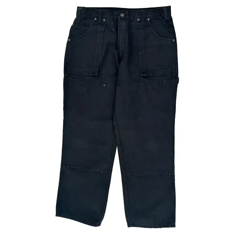 Dickies Carpenter Trousers - 34″ Waist Navy Cotton