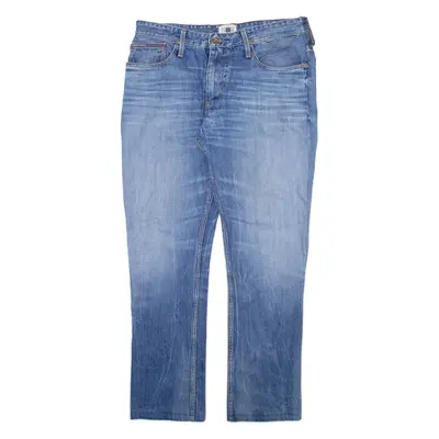 TOMMY HILFIGER Mens Jeans Blue Slim Straight Stone Wash W32 L29