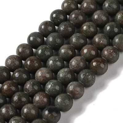 Natural Red Green Jasper Beads Strands