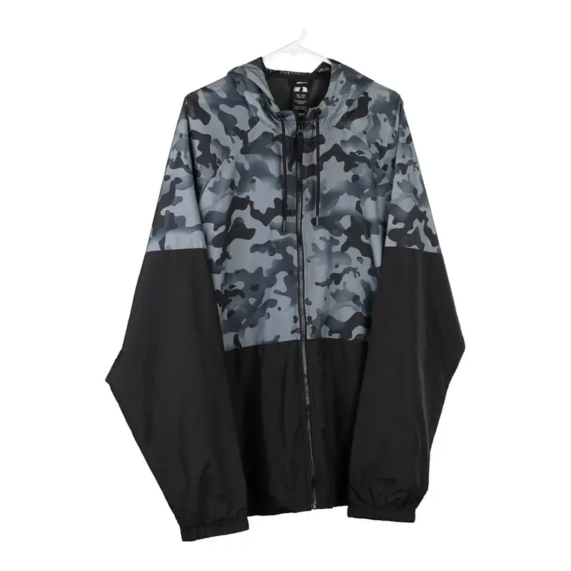 Russell Athletic Camo Jacket - 2XL Grey Polyester