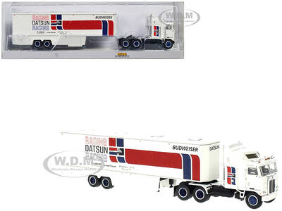1980 Kenworth K-100 COE Aerodyne Transporter White \