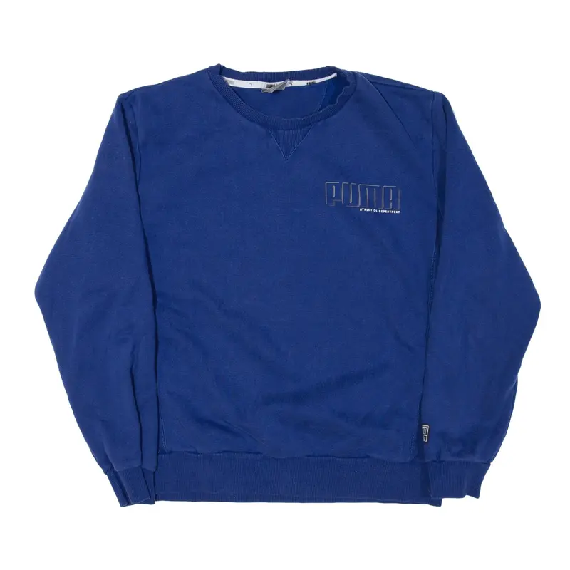 PUMA Sweatshirt Blue Mens M